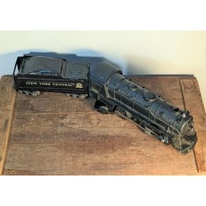 Clean Vintage O Gauge Marx #999 NYC New York Central 2-4-2 Steam Engine